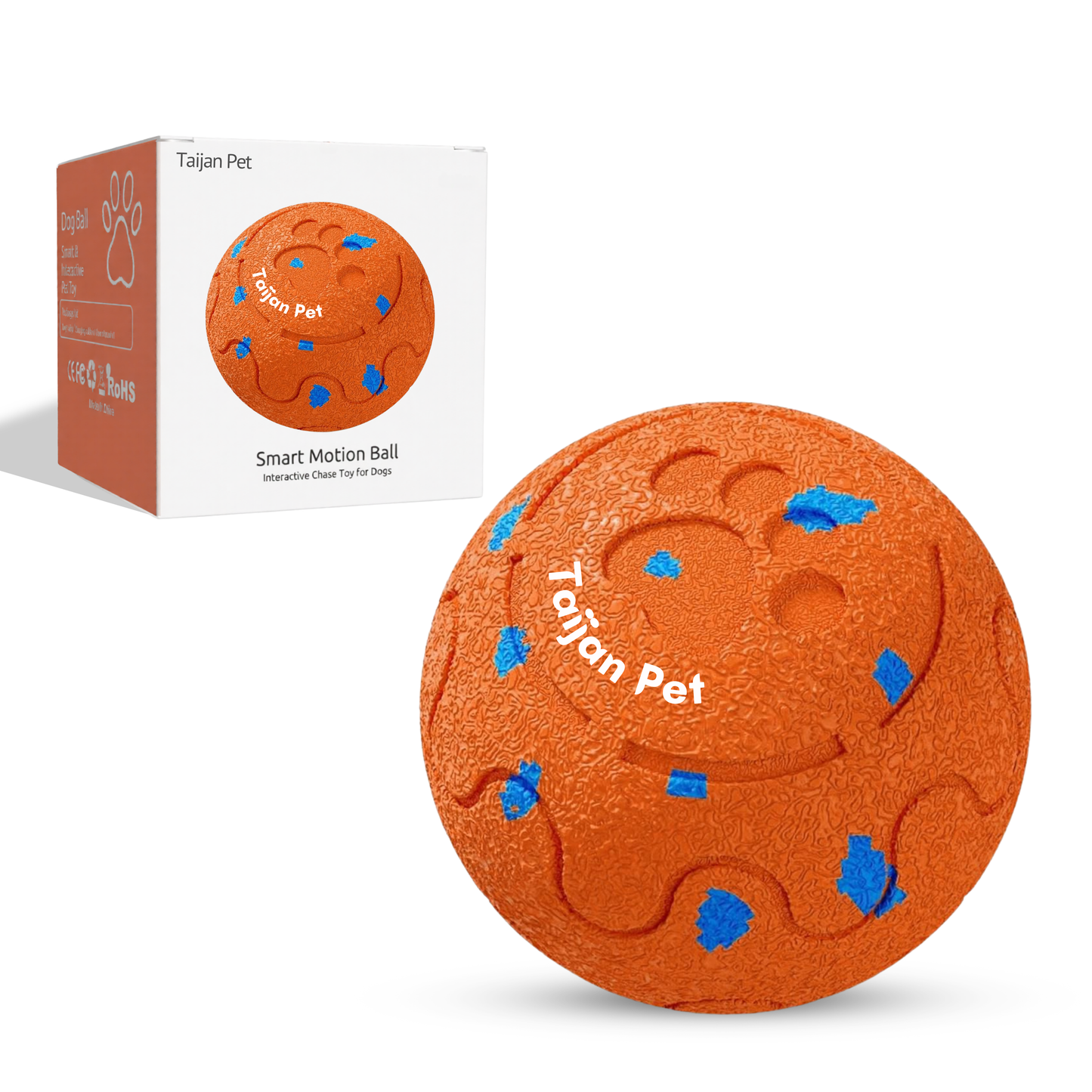 Taijan Pet - Interactive Smart Moving Dog Toy