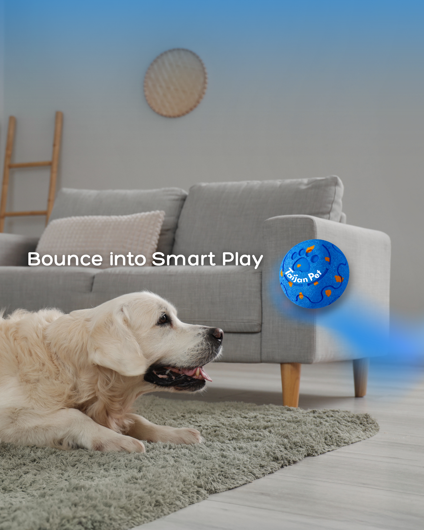 Taijan Pet - Interactive Smart Moving Dog Toy