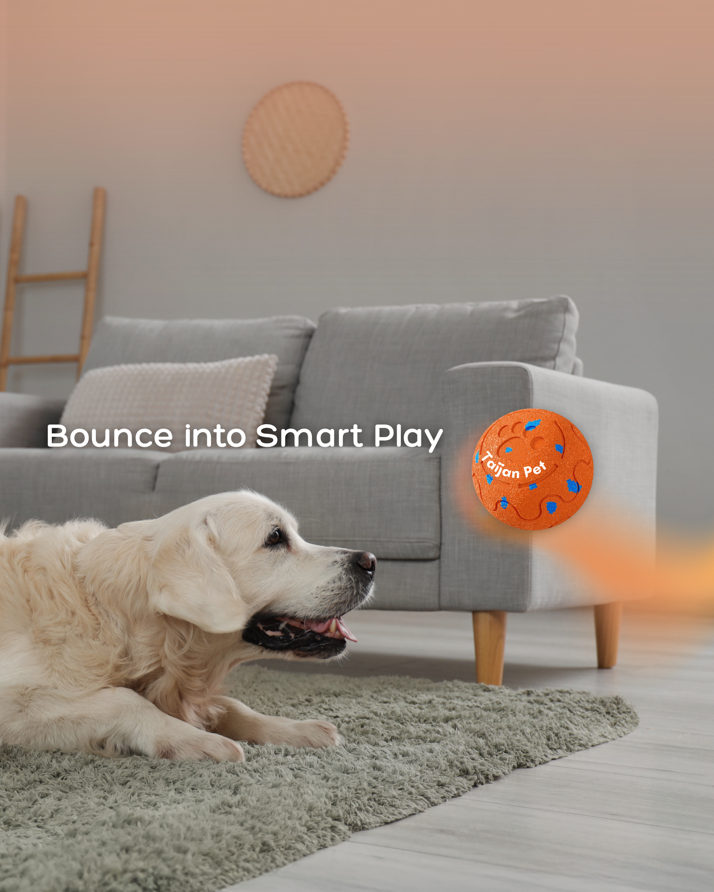 Taijan Pet - Interactive Smart Moving Dog Toy